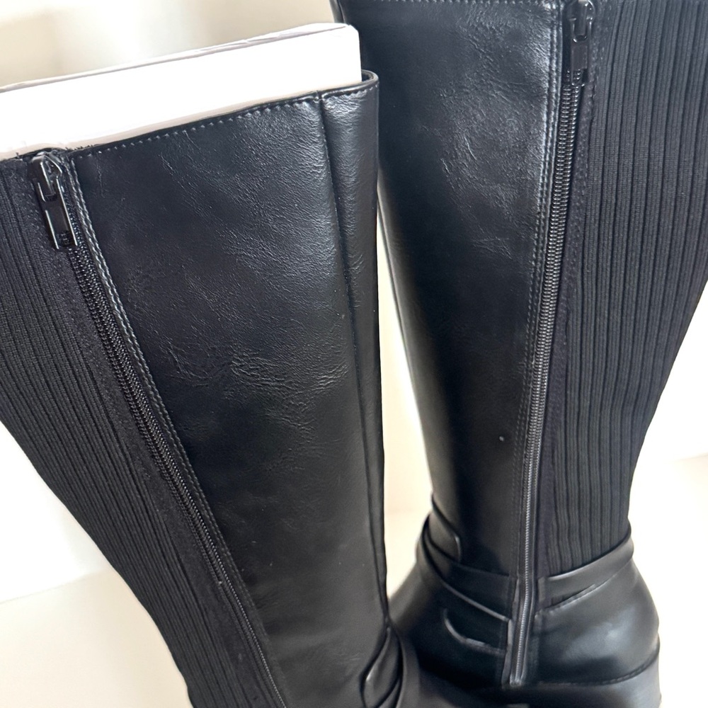 Life Stride Black Over the Knee Boots - Picture 12 of 16